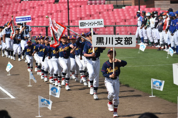 (5/5) 河北新報旗争奪 第45回宮城県スポーツ少年団軟式野球交流大会 (ジャンボ大会) 開会式開催!!