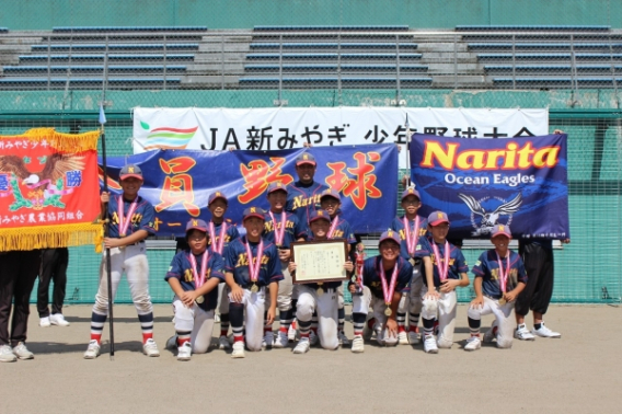 (8/26) 祝！第1回JA新みやぎ少年野球大会　優勝！！