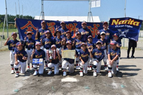 (7/29)祝！第21回宮城県学童新人軟式野球黒川支部大会　優勝!!