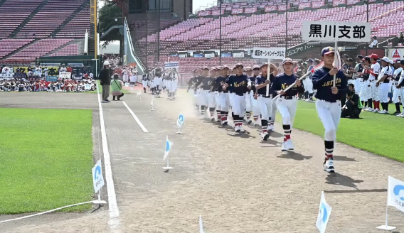 (4/27) 河北新報旗争奪 第46回宮城県スポーツ少年団軟式野球交流大会 (ジャンボ大会) 開会式開催!!